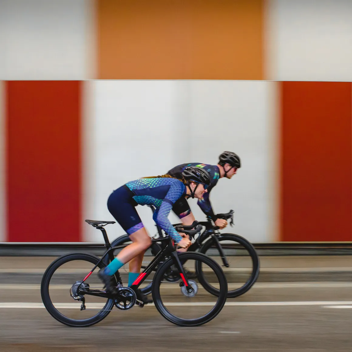 Active road cycling cover and racing